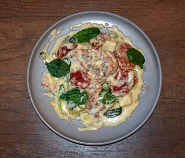 Creamy Tuscan Chicken.