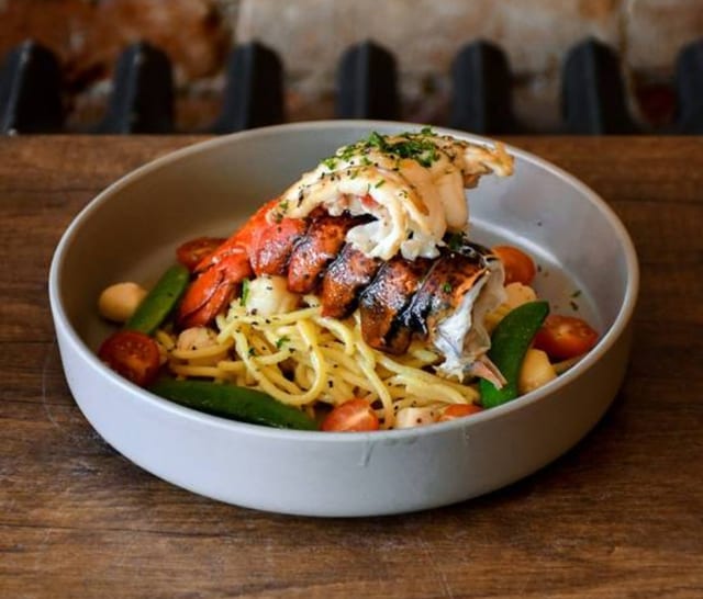 Spaghetti All'Aragosta (Lobster Spaghetti).